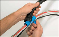 Cable protection system Helawrap